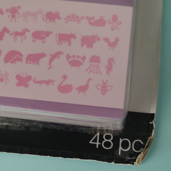 Stencils Animal icons 48 PC crafts for painting art for kids or professional - Picture 5 of 6